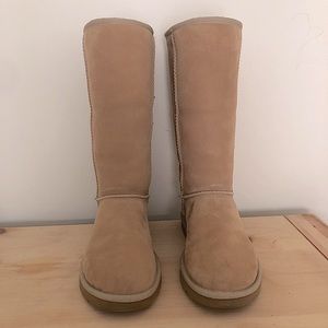 UGG Size 8 Women’s Tall Boot, Color Sand